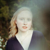 A portrait of Alayna Hanson.